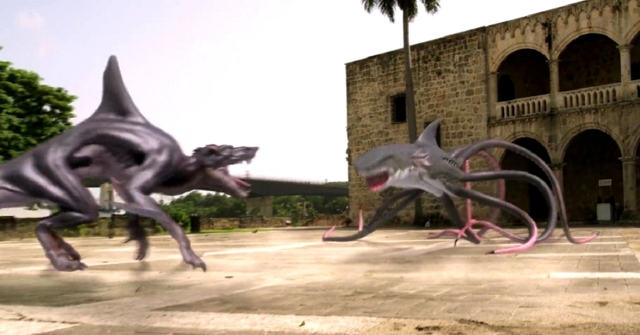Shacktopus vs Whalewolf รีวิวหนัง